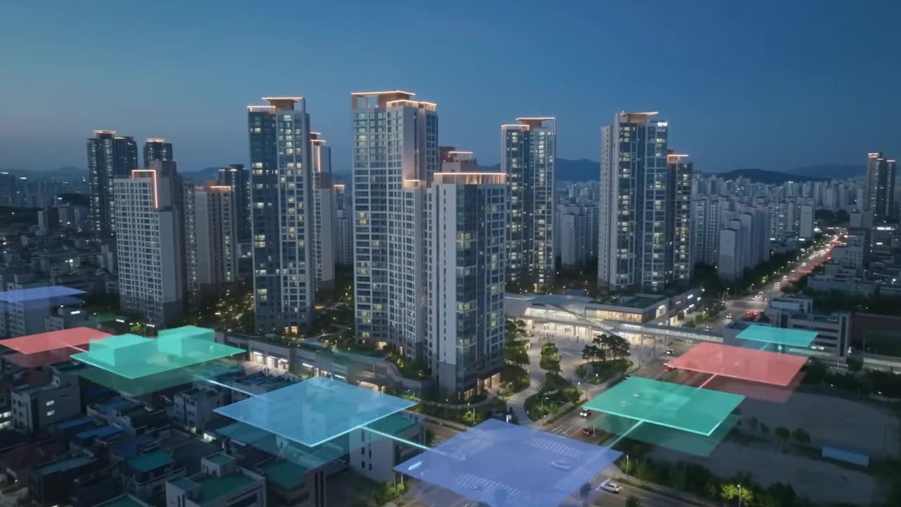 상동역 롯데캐슬 시그니처 분양 전경